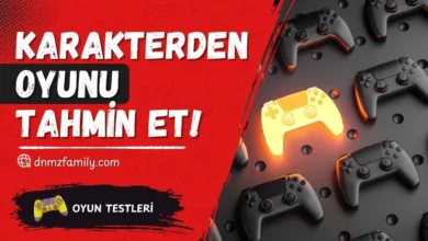 Oyun Karakterlerinden Oyunu Tahmin Et