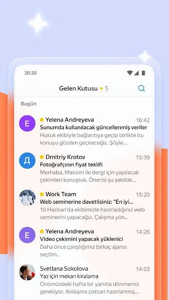 Temmuz 2025: En İyi 15 Android Uygulaması! 11 Yandex Mail